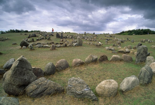 sixpenceee - Lindholm Høje is an Iron Age and Viking Age burial...
