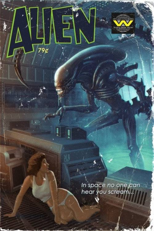 astromech-punk - Pulp Sci-Fi Covers by Timothy Anderson 