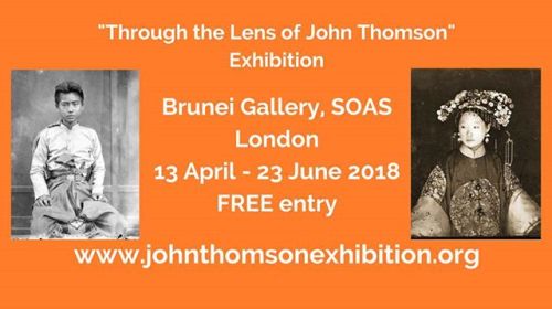 John Thomson Exhibition flyer