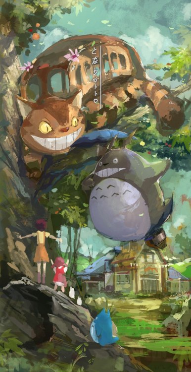 panzerdrako - studio Ghibli beautiful art