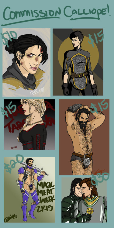 xcalli0pe - Commissions are open! I now have a link on my blog....