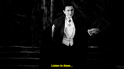 teamvoorhees - queermeup - Dracula (1931), dir. Tod BrowningBela...