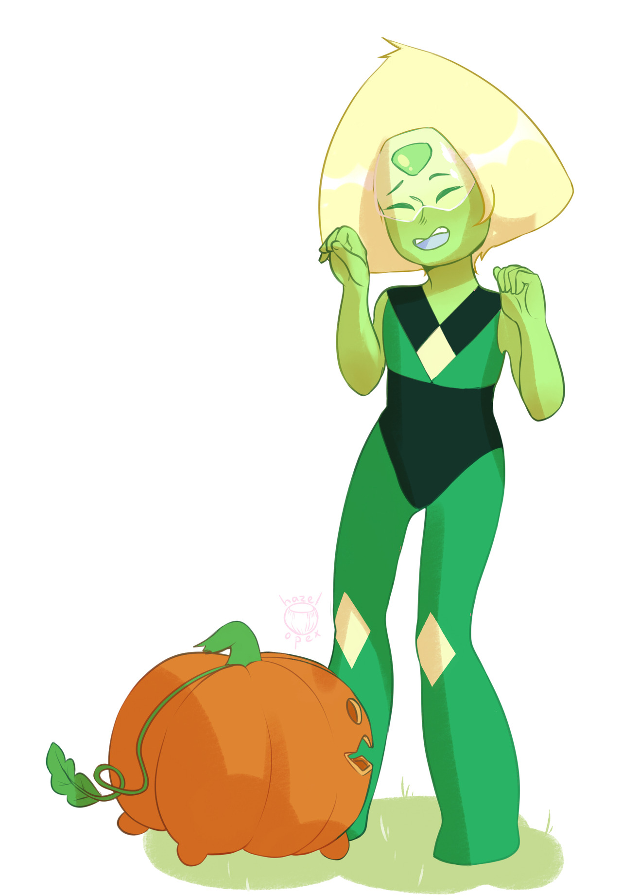 Peri with pumpkin! commission info