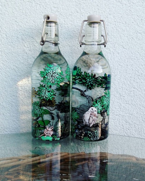 sosuperawesome - Hand Painted Water Bottles and Mugs, by She...