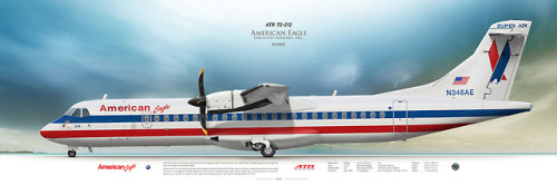 ATR 72-212 American Eagle Operated by Executive Airlines,...