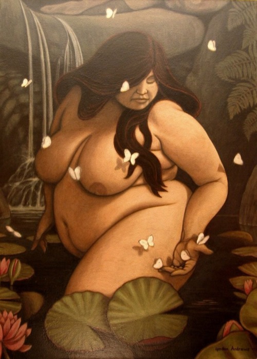 theartofobesity - Psyche by painter Lyndon AndrewsHere is the...