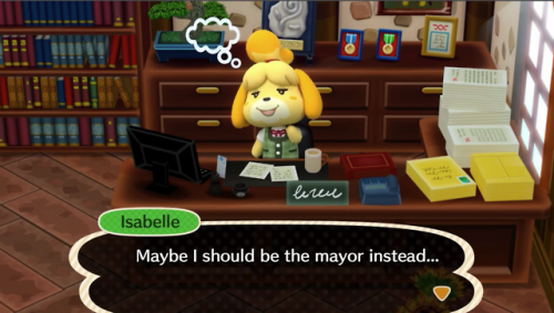 timemachineyeah - if Isabelle isn’t Mayor in Animal Crossing...