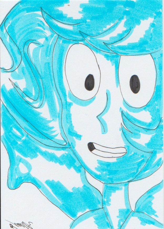 Steven Universe art! Trying out some new art styles so did some Steven Universe art. Normally I stick to heavy line work and manga inspired images but thought I’d see what it looked like if I drew for...
