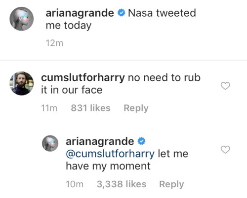 sweetener - arianagrandesource - May 5th - Ariana’s response to a...