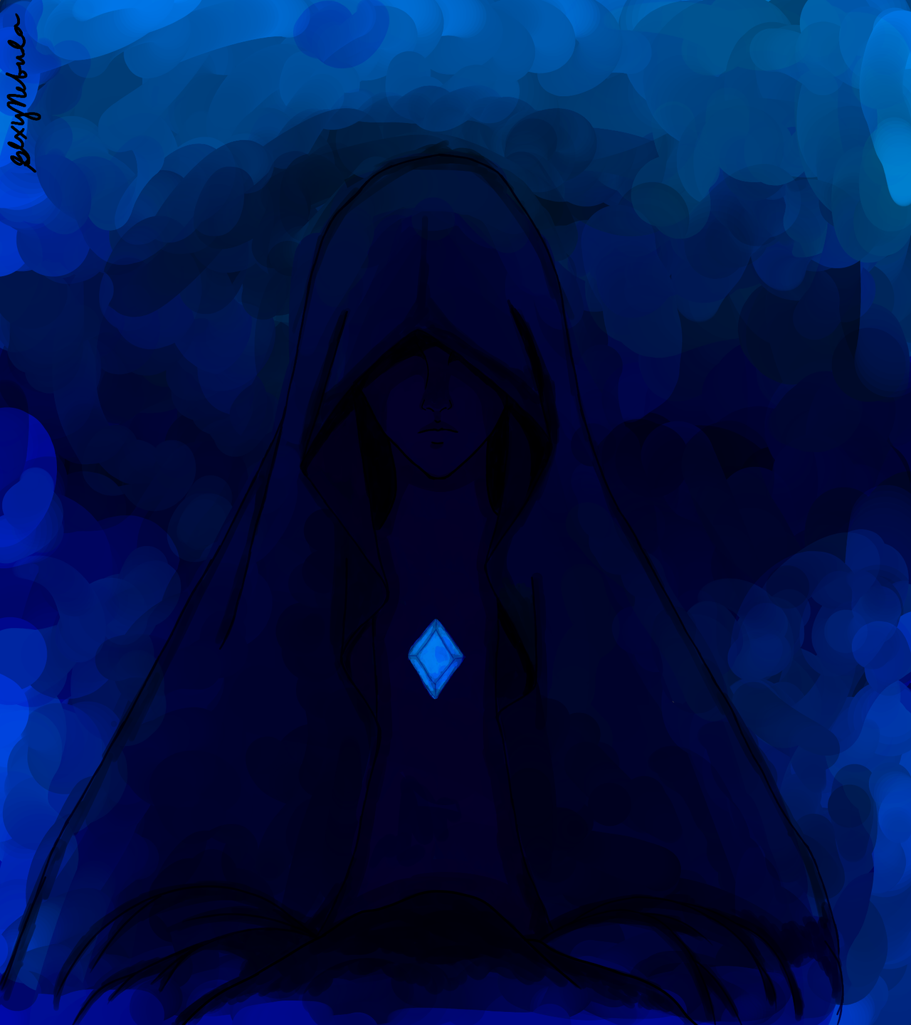 I finally finished my digital art of Blue Diamond from Steven Universe. I apologize for some noticeable mistakes since I’m still learning and it’s been awhile since I’ve played with digital art.