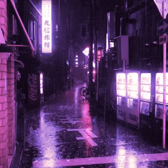 vaporwave-z - Rainy Corridor