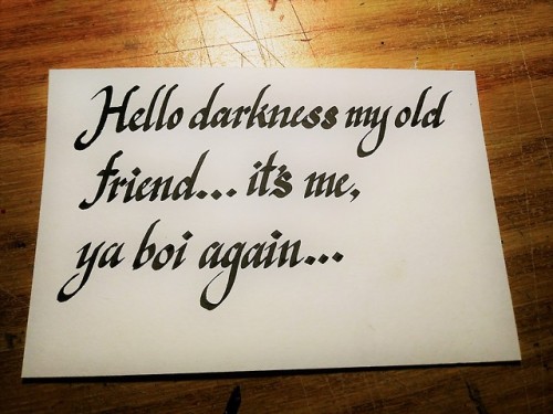 theshitpostcalligrapher - distilled mood of when buzzfeed unsolved...