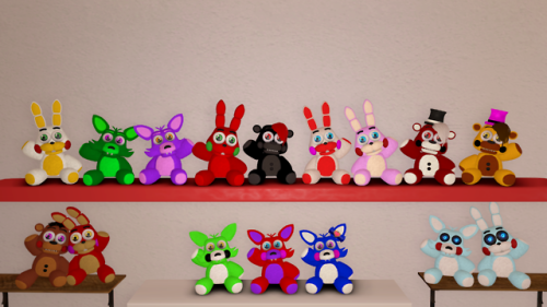 dicedave:The Plushie Army!Took me almost 1 week to make for...