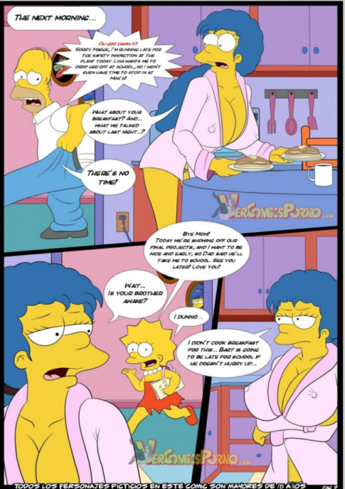 hentai-doujinshi-art - Simpsons doujinshi, Old habits 3 - ...