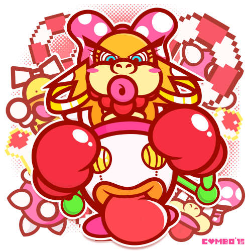 combo-meal - The koolest of the Koopalings, because she gets the...