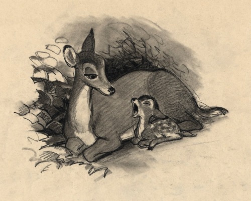 wannabeanimator - Bambi (1942) | designs by Marc Davis, Tyrus...