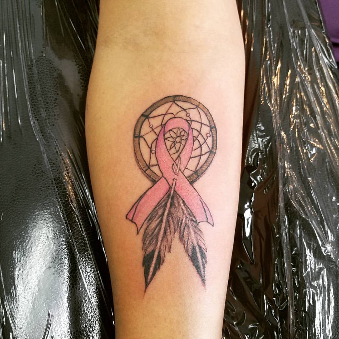50 Breast Cancer Tattoos Ribbons Butterflies and Ideas for Survivors and  Awareness  Parade Entertainment Recipes Health Life Holidays