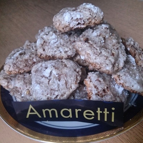#ciasteczka #migdały #amaretti #domowewypieki #cookies #almond...