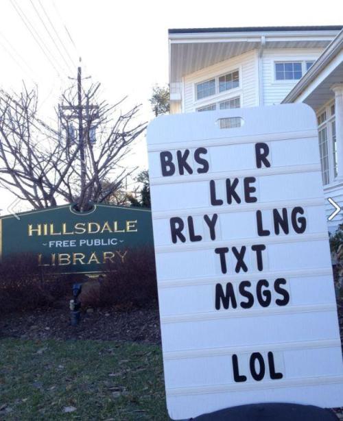 mysharona1987 - Funny library signs.