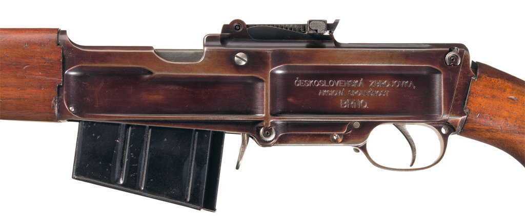 Интересный карабин Czechoslovakian, automatic, rifle, circa, 1930′s
