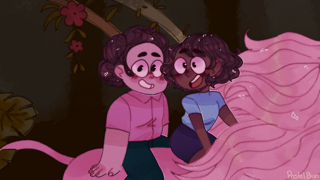i finally stopped screaming so here’s a screenshot redraw of these adorable children that i love