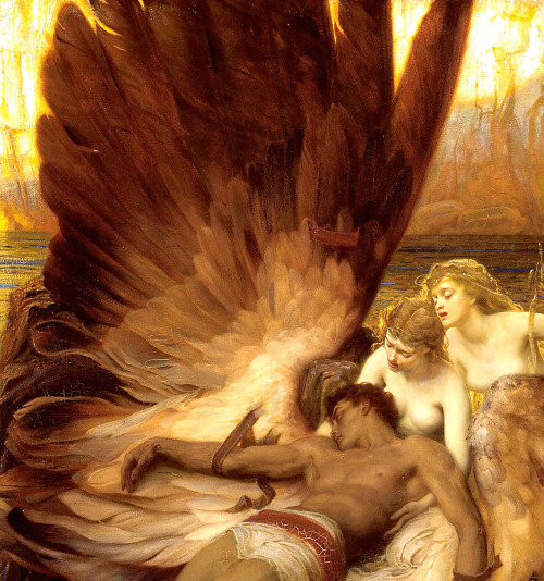 isadorabeauxdraps - Herbert Draper , The lament for Icarus ,1898