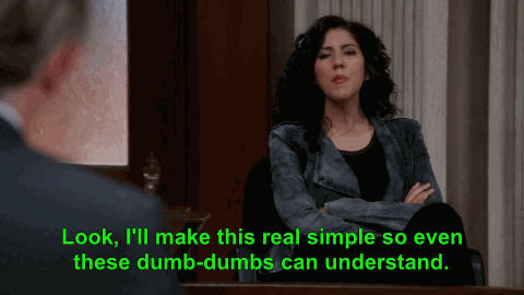 Philosophical theories as B99 characters