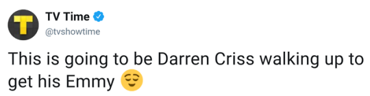 Topics tagged under emmys on Darren Criss Fan Community Tumblr_pbs4syJ4641wpi2k2o7_540