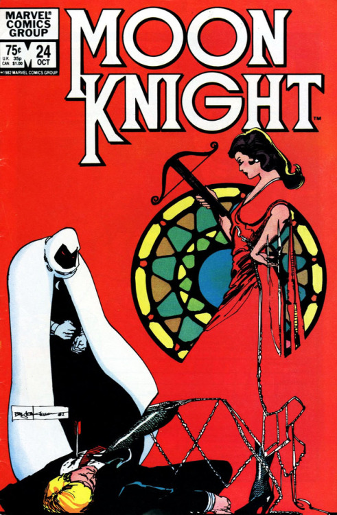 travisellisor - the cover to Moon Knight (1980) #24 by Bill...