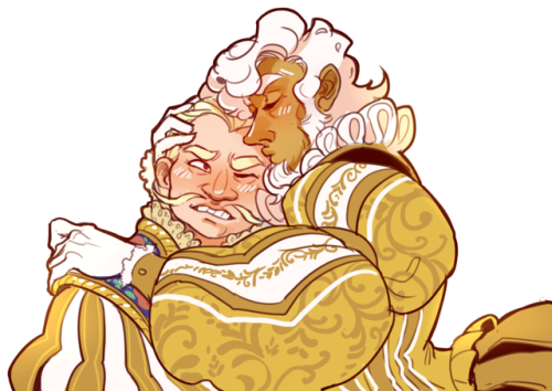 japhers - I tried designing a Cogsworth and Lumiere~