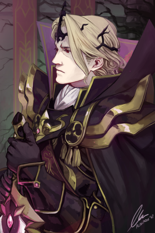 plakumi - A (King!)Xander that I drew a while back for a...