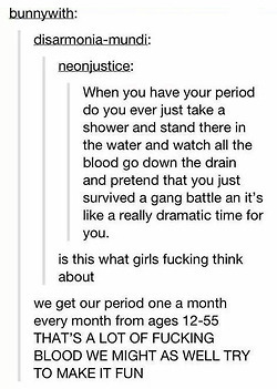itsstuckyinmyhead - The Fucking Menstrual Cycle and Tumblr