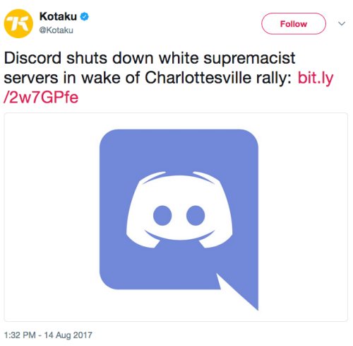 the-future-now:Gaming chat service Discord shutters alt-right...