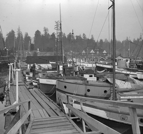 lazyjacks - Boats in marinaJames Crookall, 192-City of Vancouver...