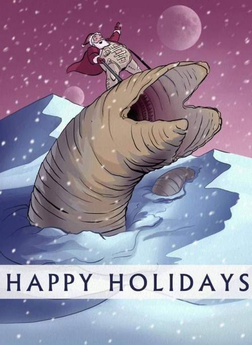 childrenofdune - Happy Dune Holidays! Art by Noah Patrick Pfarr.