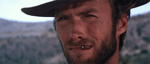 Image result for cowboy clint eastwood gif