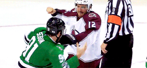 glovesdropped - tyler seguin’s first NHL fight | avalanche @...