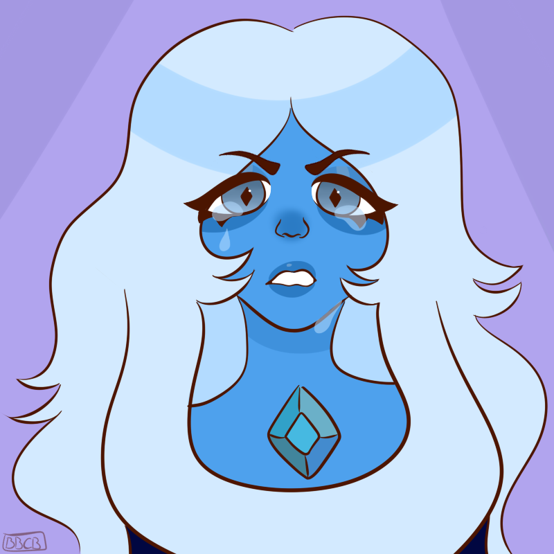 You shattered her. Recently caught up on su so here’s my babe blue diamond