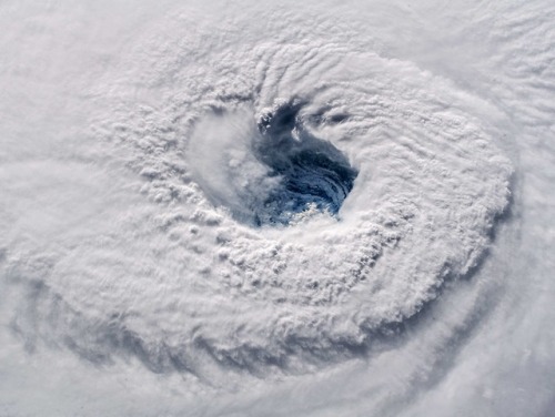 space-pics - Astronaut Alexander Gerst took a photo of Hurricane...