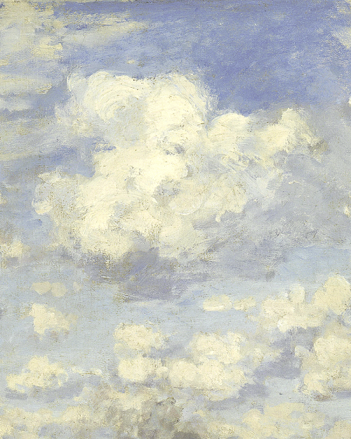 arsantiquis - Claude Monet - Bassin d’Argenteuil, detail.
