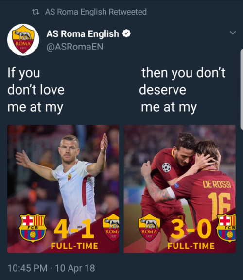here-for-the-isco - Who is the intern running Roma’s twitter...