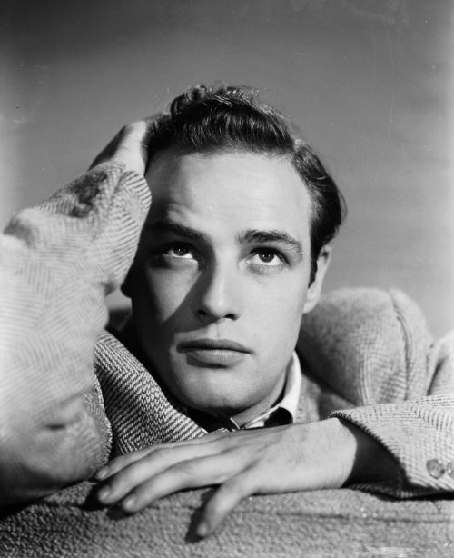 wehadfacesthen - Marlon Brando, 1949