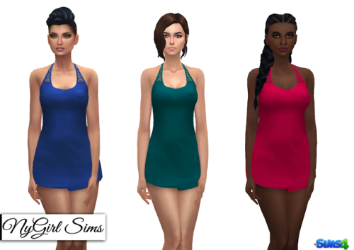 nygirlsims - Racerback Night Shirt with Lace. An unfinished...