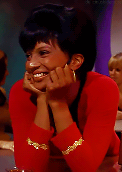 stoplookingup - deliciouslydemure - Nichelle Nichols as Lt. Uhura...