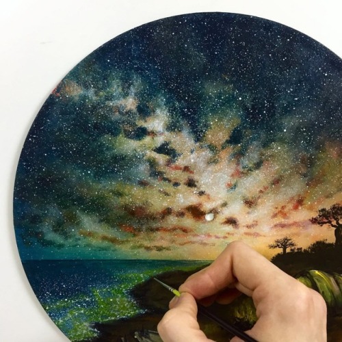 sosuperawesome - Paintings on Vinyl Records (Side A still will...