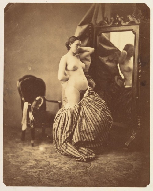 almavio - Attributed to Bruno Braquehais (1823–1875) • Nude...