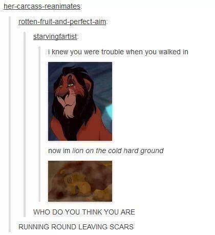 itsstuckyinmyhead - The Lion King and Tumblr