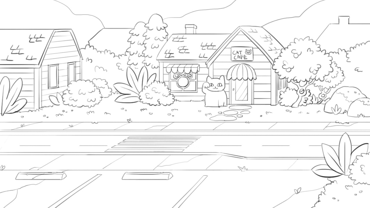 Remembering Bee and PuppyCat’s Cat Cafe for #tbt