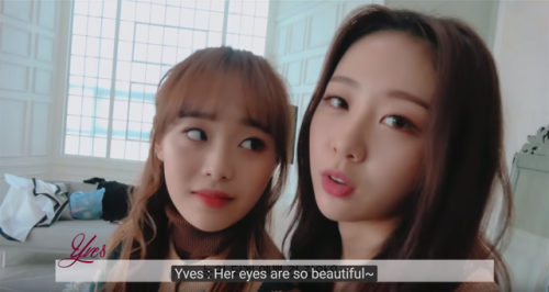heejinsoulsgf - wow gf goals (yves sounded so caught off guard...