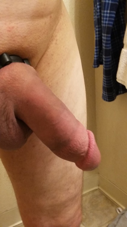 My gooned and edged cock.